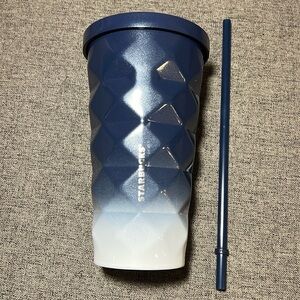 Starbucks ss pineapple blue gradient tumbler